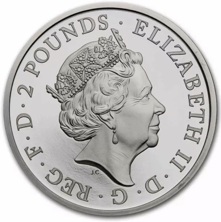 2021 Queen’s Beasts Completer  coin collectible - Main Image 2