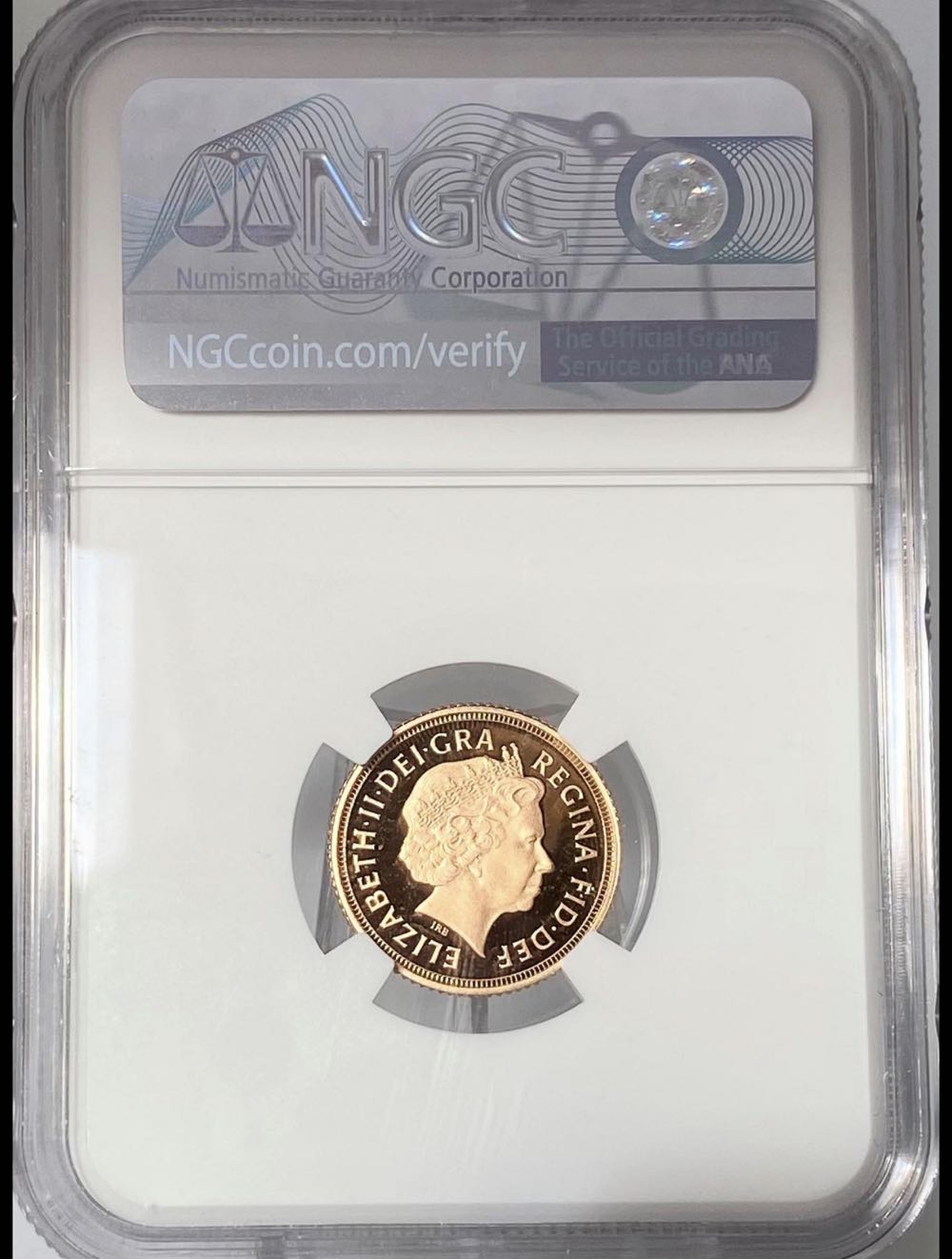 2008 Half Sovereign PF69 Ultra Cameo  coin collectible - Main Image 2