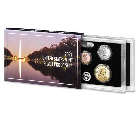 Proof Set 2021-S Silver  coin collectible - Main Image 3