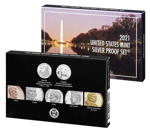 Proof Set 2021-S Silver  coin collectible - Main Image 4