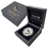 2021 NZ Annual Commemorative - Auckland Island Merganser Silver Proof Coin  coin collectible - Main Image 3