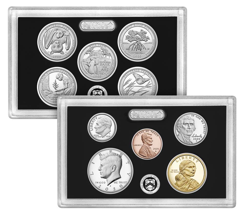 2020 US Mint Silver Proof Coin Set (S)  coin collectible - Main Image 2