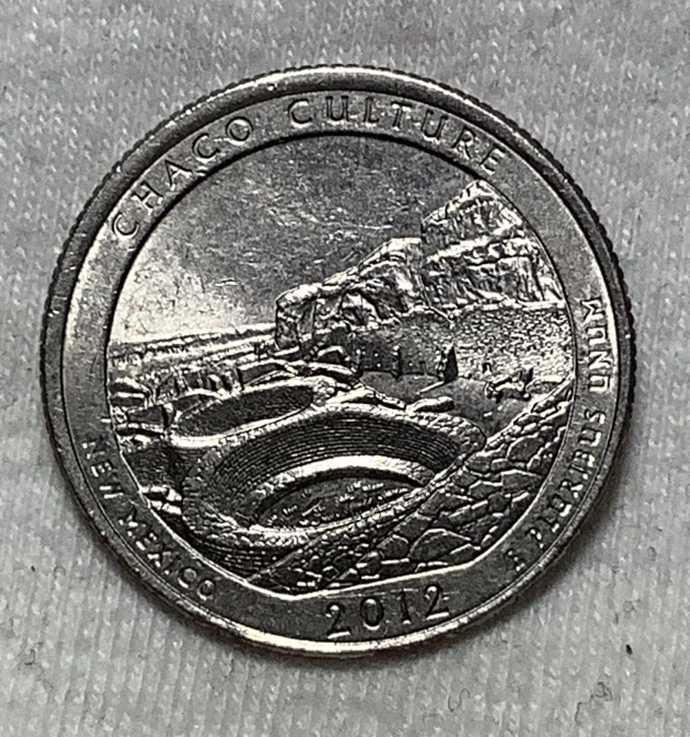 ATB Quarter 2012.P Chaco Culture  coin collectible - Main Image 2