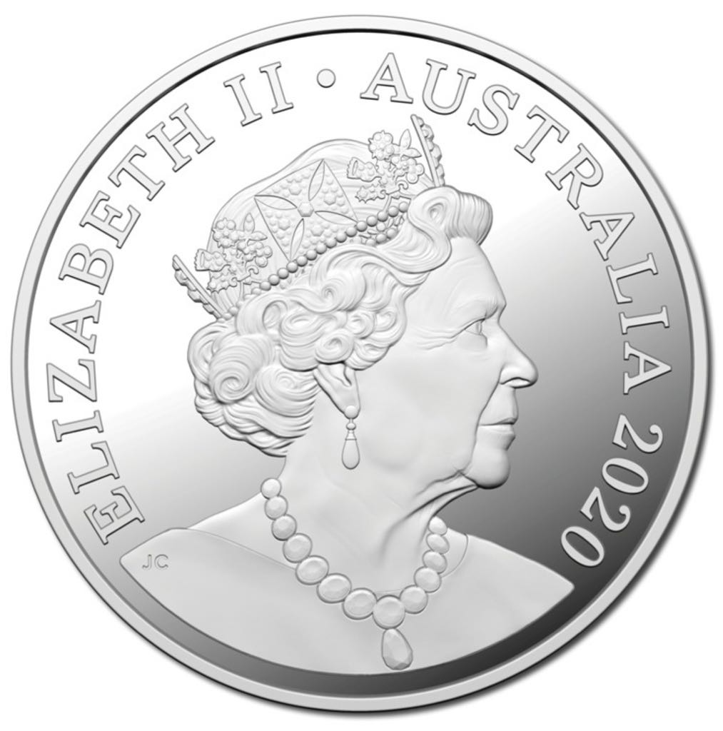 2020 AU Kangaroo Silver Dollar Proof - Red Kangaroo  coin collectible - Main Image 2