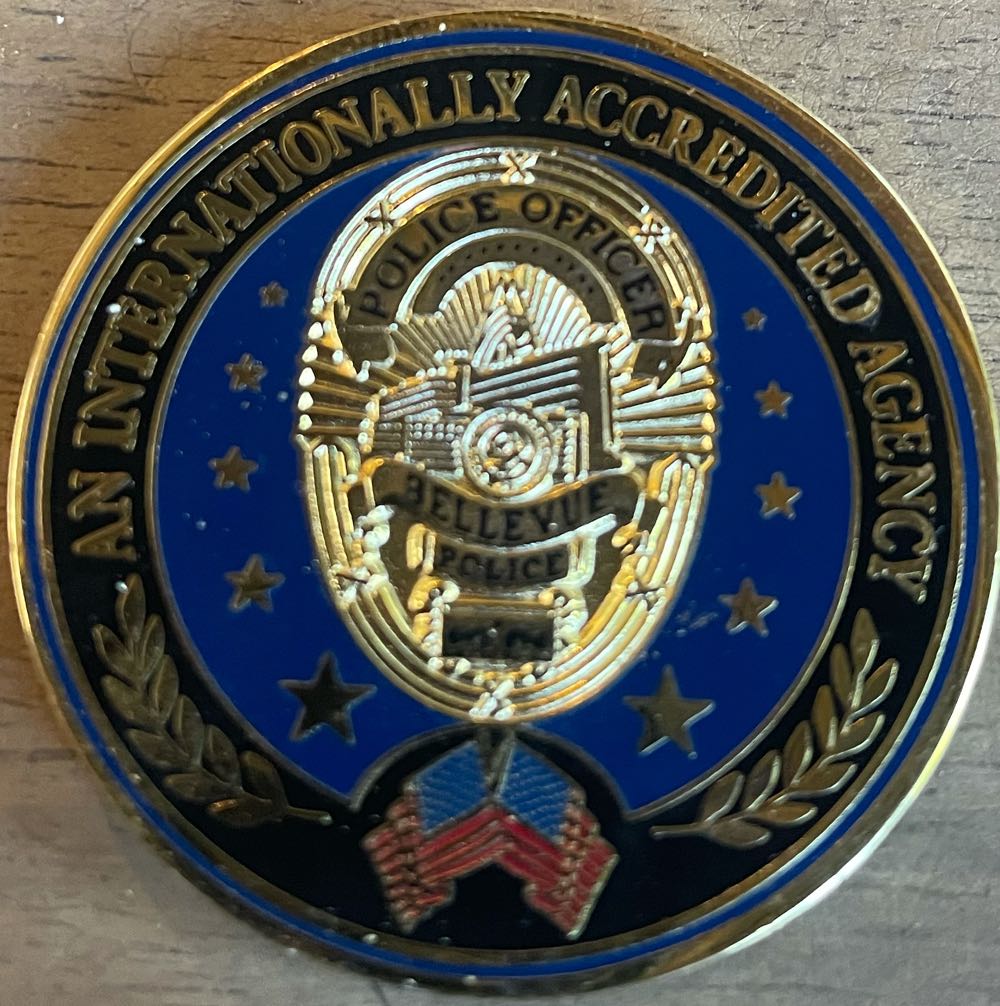 Bellevue Police Department  coin collectible - Main Image 2