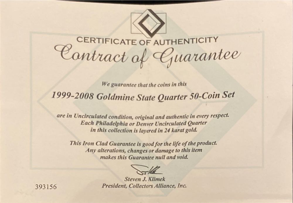 50 States Commemorative Quarters  coin collectible - Main Image 2