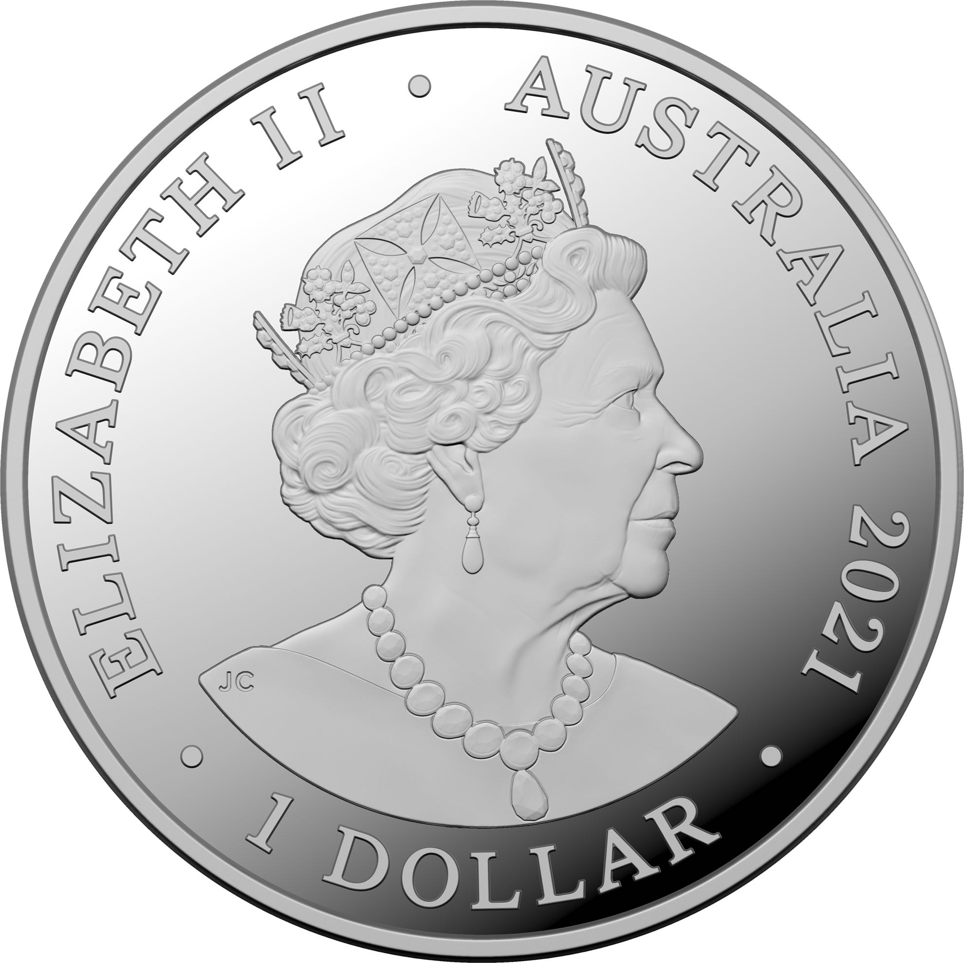 2021 AU Kangaroo Silver Dollar Proof - Outback Majesty  coin collectible - Main Image 2