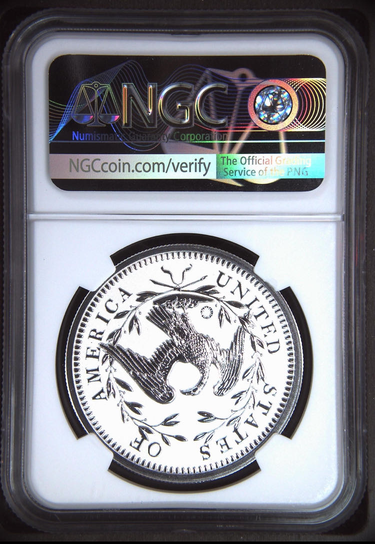 2019 Flowing Hair Dollar  coin collectible - Main Image 2