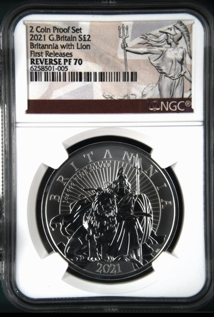 2021 Britannia Set  coin collectible - Main Image 3