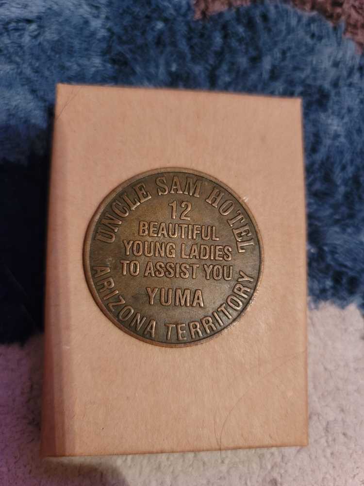 Uncle Sam Hotel Brothel Token  coin collectible - Main Image 2