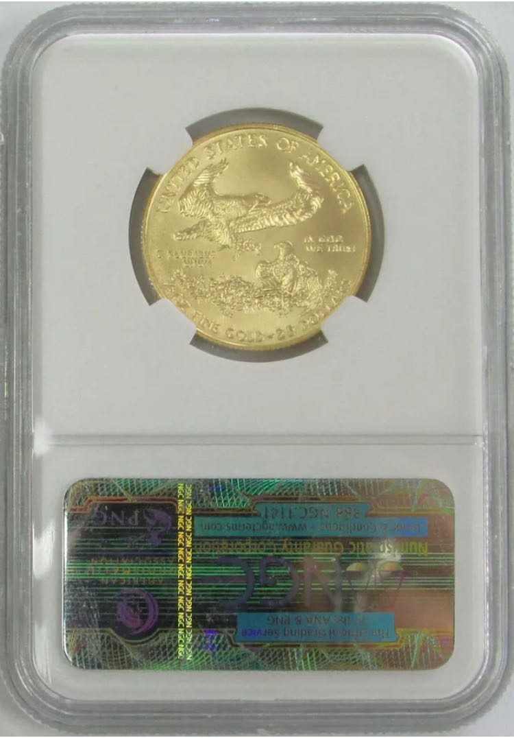 2010 Gold Eagle  coin collectible - Main Image 2