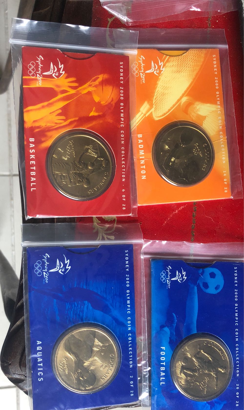 Sydney Olympic Coin Collection Aquatics  coin collectible [Barcode 9314688072480] - Main Image 2