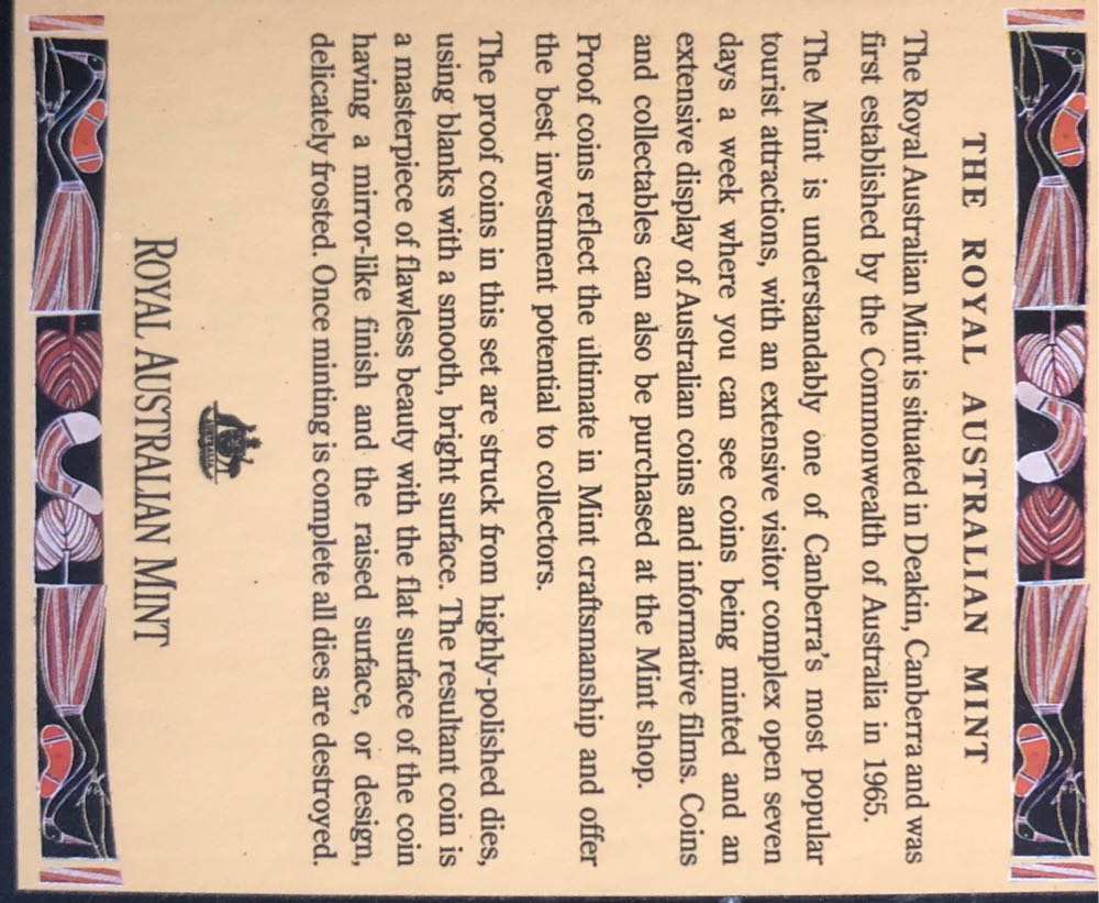 The 1990 Coin Set Proof   coin collectible - Main Image 2