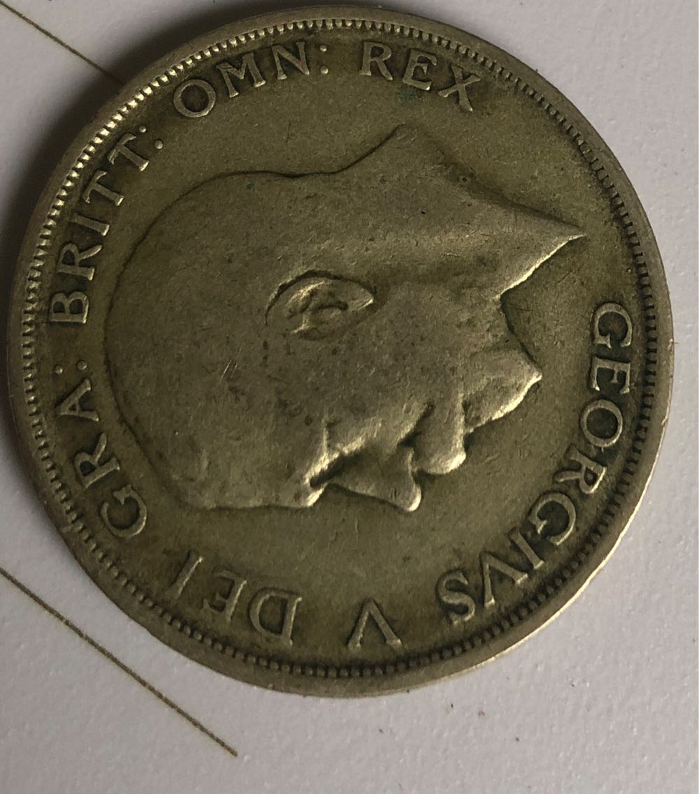 1920 Half Crown  coin collectible - Main Image 2
