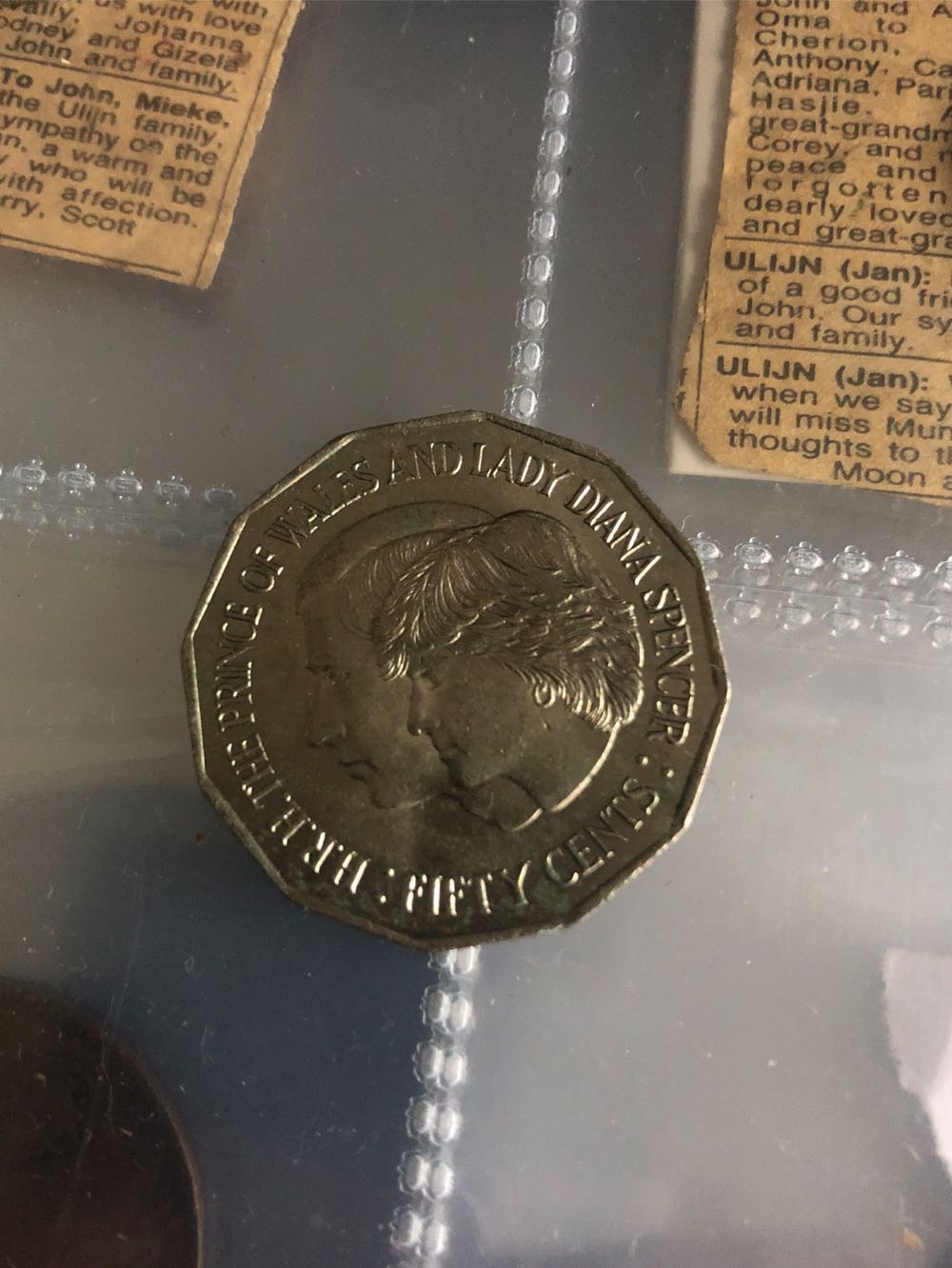 50c 1981 Coin  coin collectible - Main Image 2