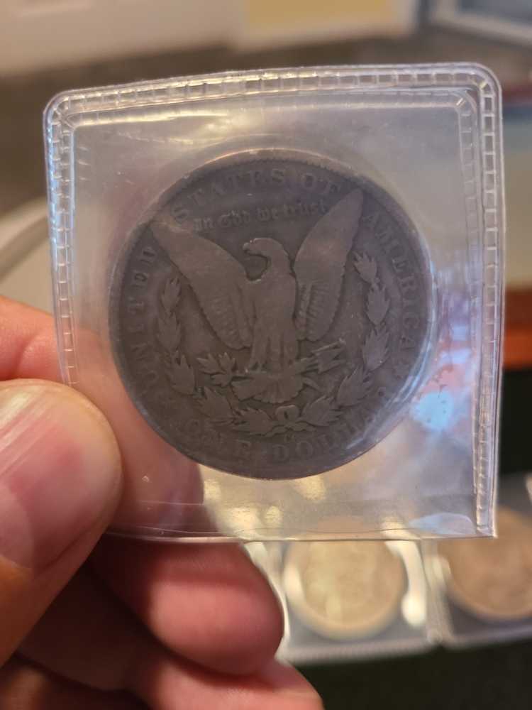 1882-CC Morgan Silver Dollar coin collectible - Main Image 2