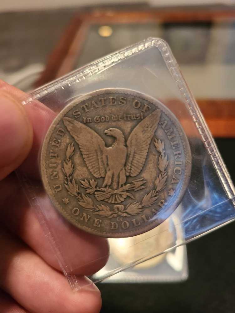 1889-CC Morgan Silver Dollar  coin collectible - Main Image 2