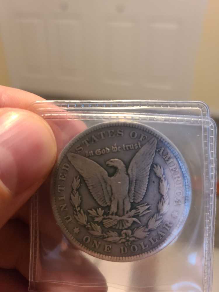 1891-CC Morgan Silver Dollar  coin collectible - Main Image 2