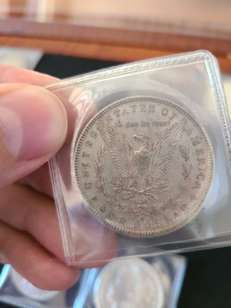1881-O Morgan Silver Dollar  coin collectible - Main Image 2