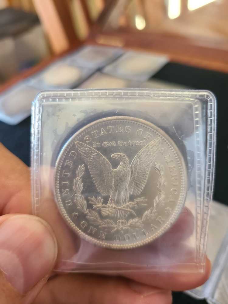 Morgan Silver Dollar (1881-S) (NGC MS64)  coin collectible - Main Image 2