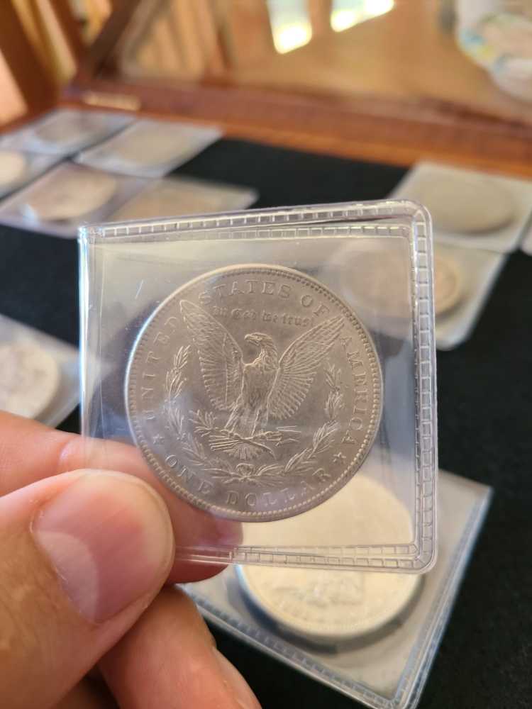 1882-P Morgan Silver Dollar  coin collectible - Main Image 2