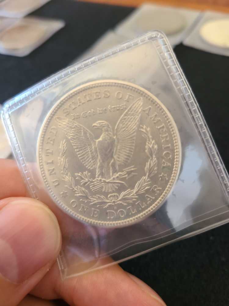 1921-S Morgan Silver Dollar  coin collectible - Main Image 2