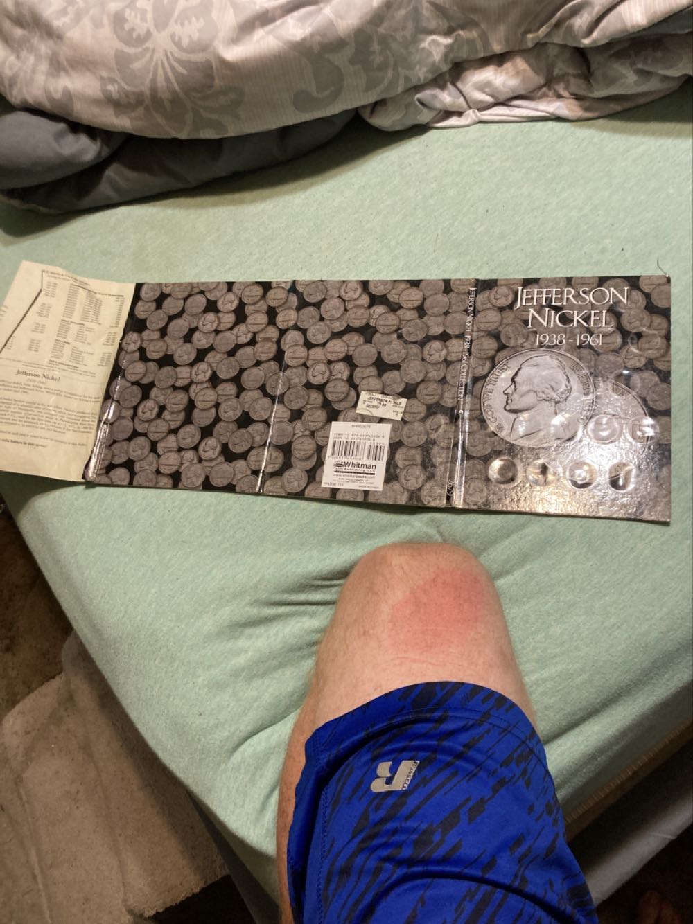 Jefferson Nickels Folder 1961  coin collectible [Barcode 9780937458068] - Main Image 4