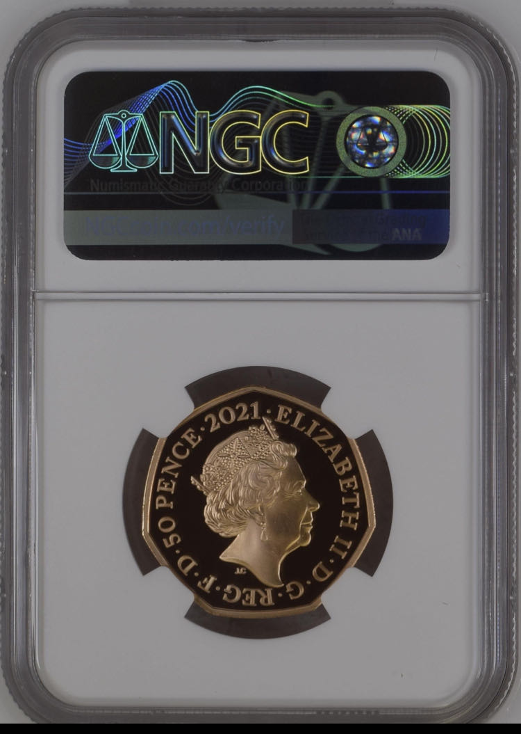 2021 Decimal Day 50th Anniversary  coin collectible - Main Image 2