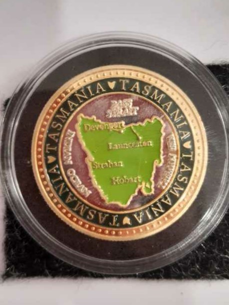 Tasmian $1 Coin 2020-2021  coin collectible - Main Image 2