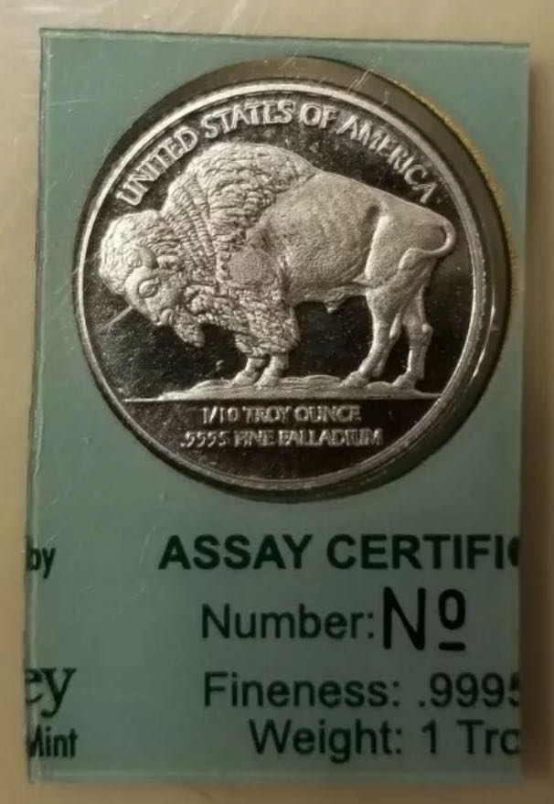 Stillwater/Johnson Matthey  coin collectible - Main Image 2