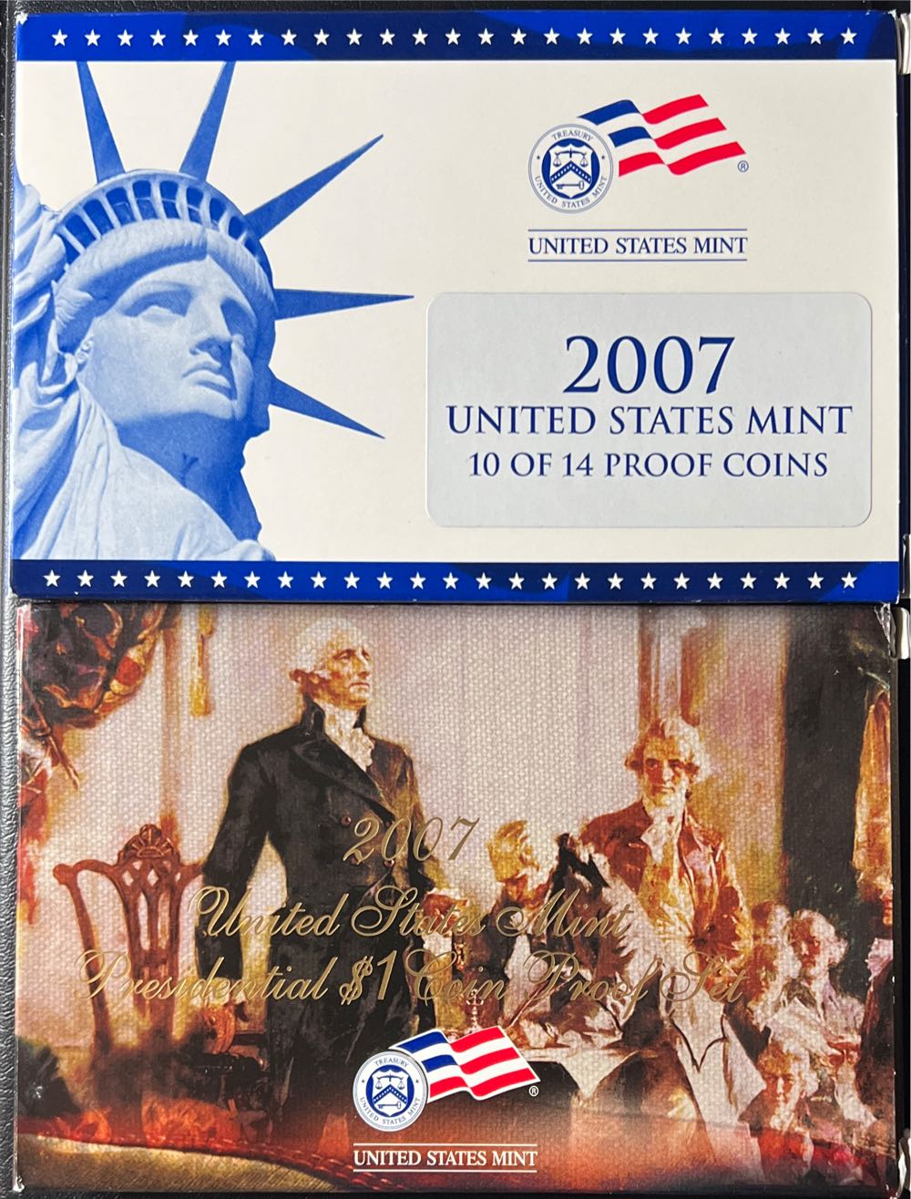 2007 United States Mint Proof Set  coin collectible [Barcode 704785054455] - Main Image 3