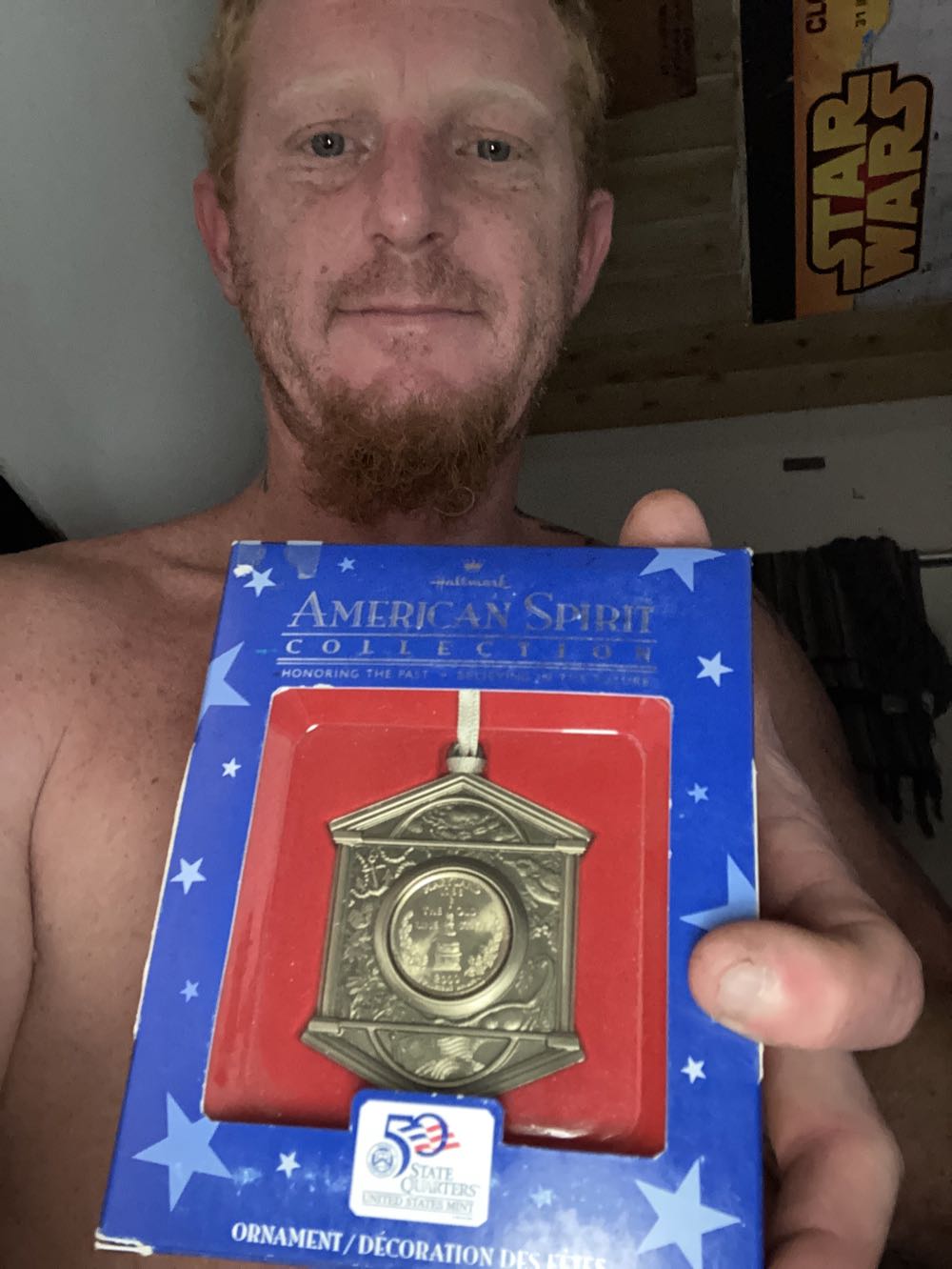 Maryland State Quarter Enclosed In Pewter Ornament From The American Spirit Coin Collection Uncirculated  coin collectible [Barcode 015012607260] - Main Image 4