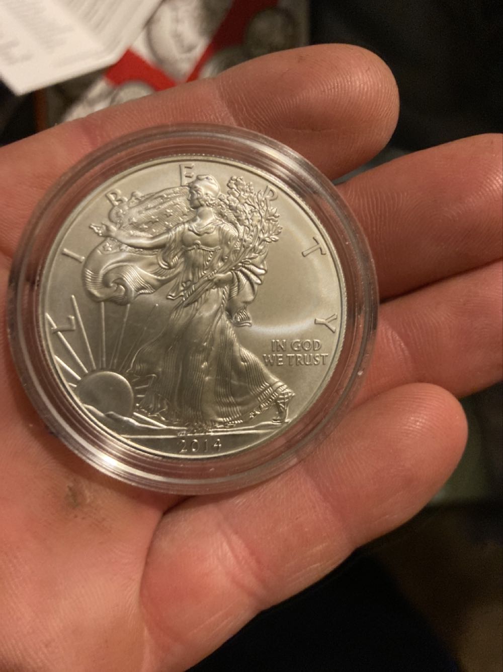 W American Eagle  coin collectible [Barcode 704785580091] - Main Image 2