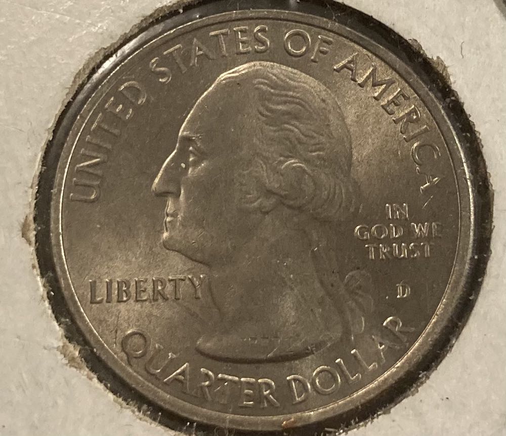 Quarter America The Beautiful coin collectible - Main Image 1