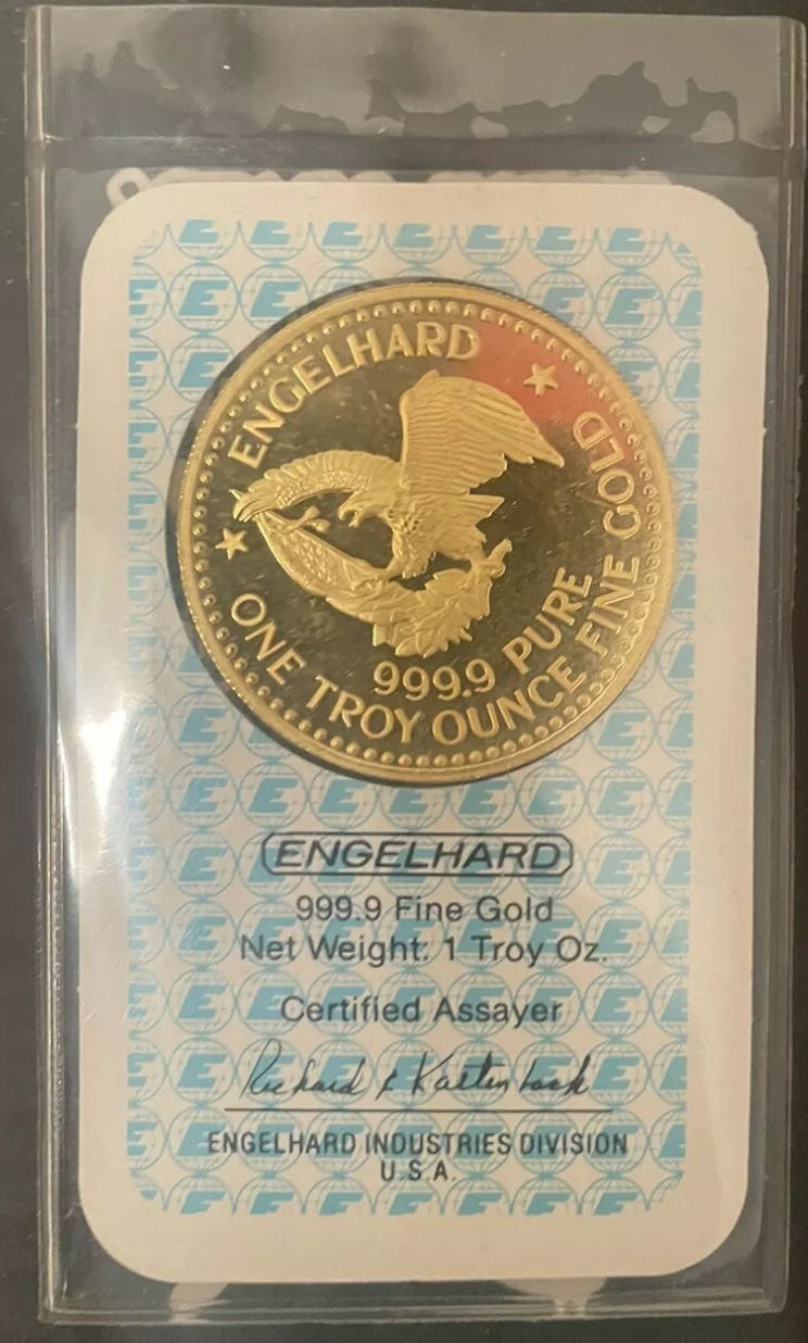 1985 Engelhard  coin collectible - Main Image 2