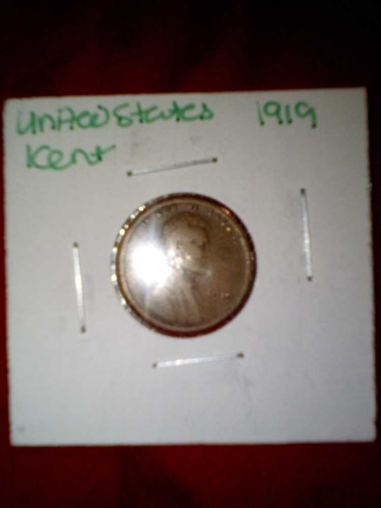 1919 Linclon Wheat Cent  coin collectible - Main Image 2