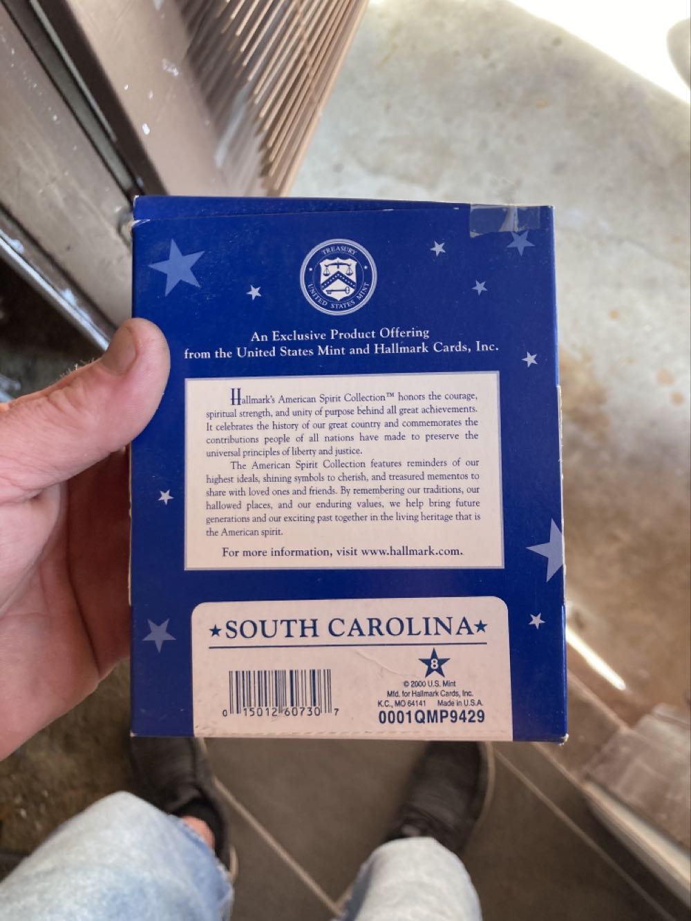 Hallmark American Spirit Collection South Carolina  coin collectible [Barcode 015012607307] - Main Image 2
