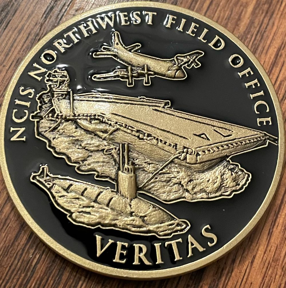 Naval Criminal Investigative Service - Northwest Field Office  coin collectible - Main Image 2