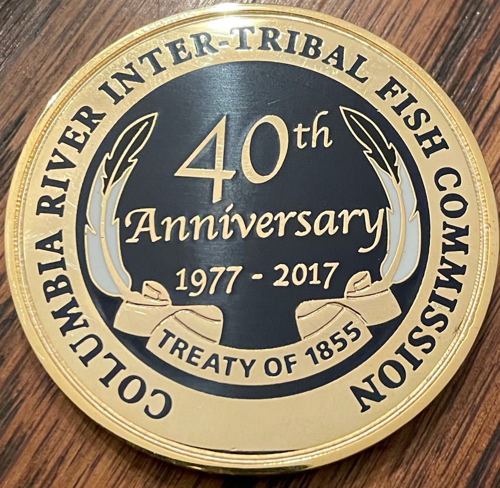 Columbia River Inter-Tribal Police  coin collectible - Main Image 2