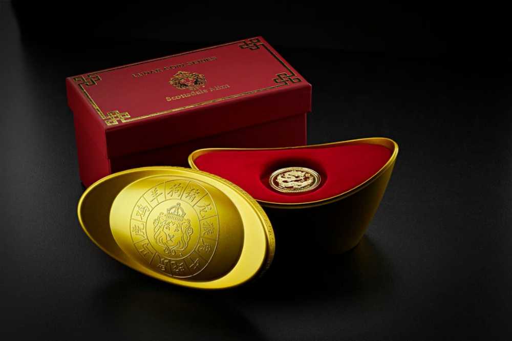 Samoa 2024 Year of the Dragon 1 oz Gold Coin  coin collectible - Main Image 3