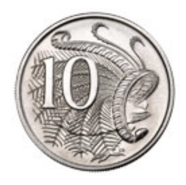 10c 2010 Coin  coin collectible - Main Image 1