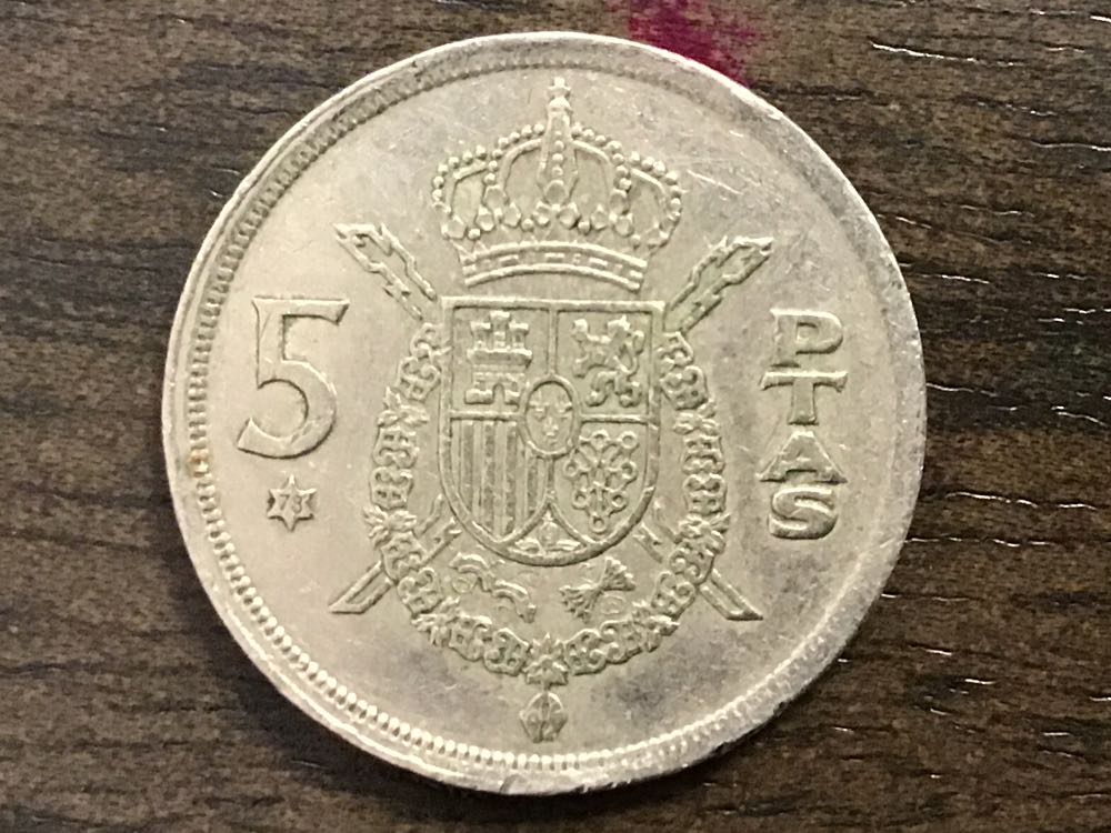 5 Pesetas  coin collectible - Main Image 2