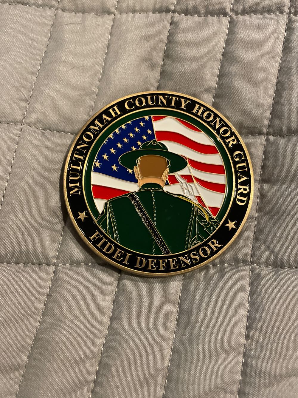 Multnomah County Sheriffs Office - Honor Guard  coin collectible - Main Image 2