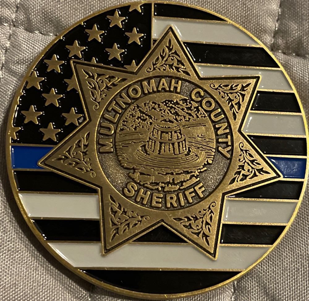 Multnomah County Sheriffs Office - River Patrol  coin collectible - Main Image 2