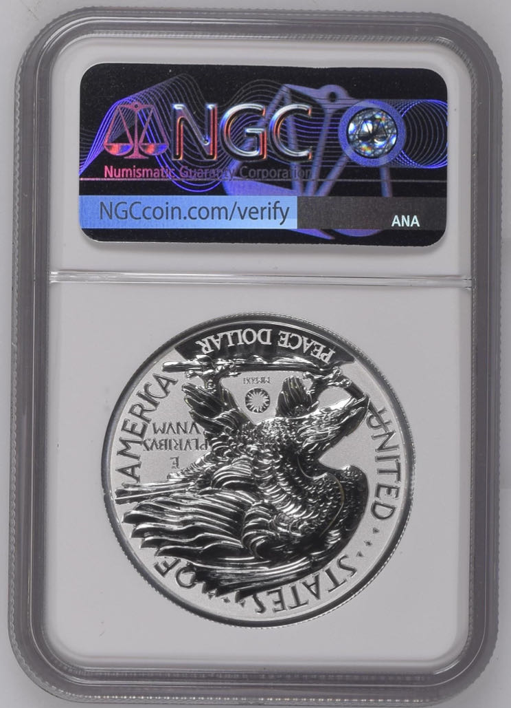 2021 Smithsonian Peace Dollar  coin collectible - Main Image 2