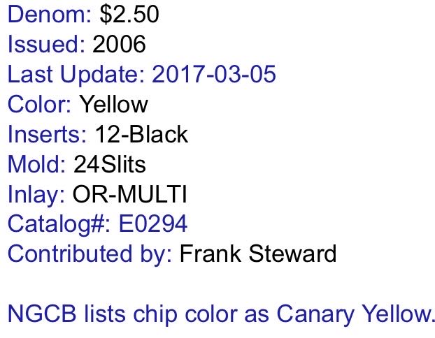 $2.50 Crystal Baby Casino  coin collectible - Main Image 2