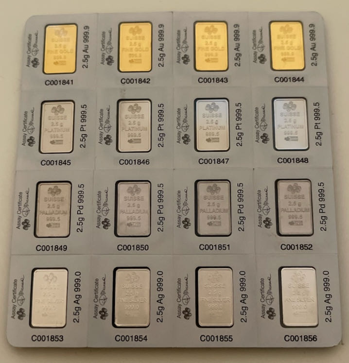 Pamp Multicard  coin collectible - Main Image 2