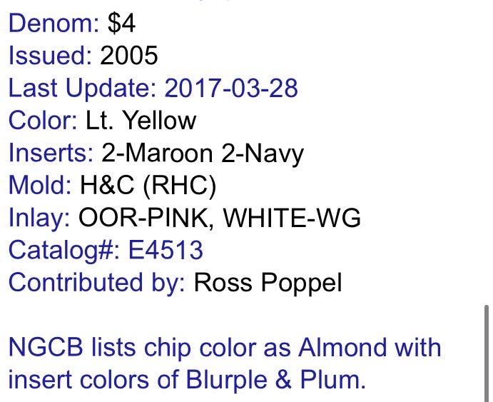 $4.00 Binion’s  coin collectible - Main Image 2