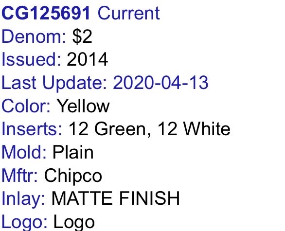 $2.00 Atlantis Resort & Casino  coin collectible - Main Image 2