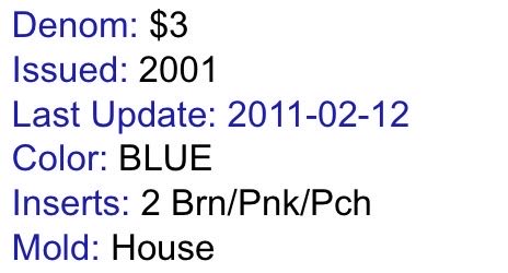 $3.00 Palace Station  coin collectible - Main Image 2